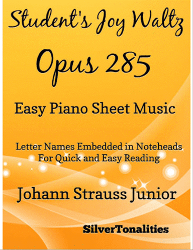 Student's Joy Waltz Opus 285 Easy Piano Sheet Music