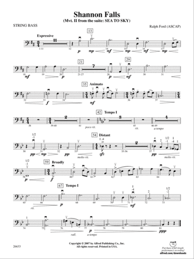 Shannon Falls: String Bass