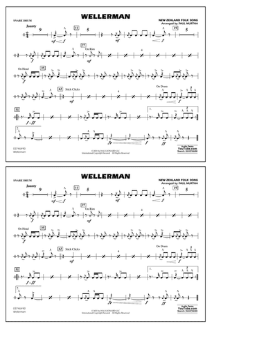 Wellerman (arr. Paul Murtha) - Snare Drum