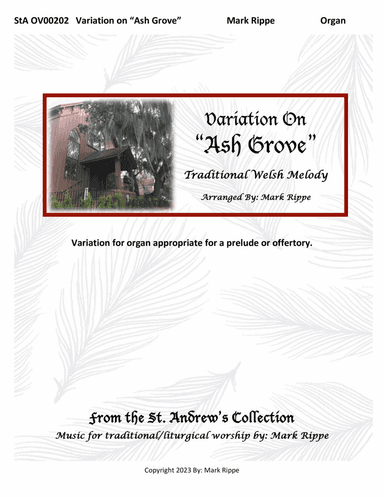Variation on "Ash Grove" (StA OV00202)