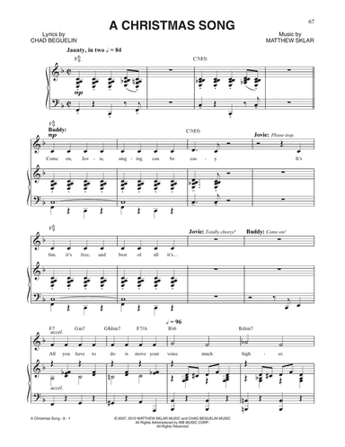 A Christmas Song (from Elf: The Musical)