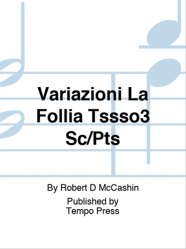 Variazioni La Follia Tssso3 Sc/Pts