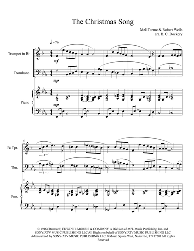 The Christmas Song (chestnuts Roasting On An Open Fire)