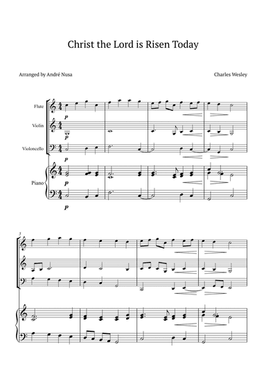 Christ the Lord is Risen Today