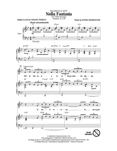Nella Fantasia (In My Fantasy)