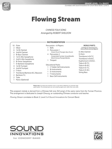 Flowing Stream: Score