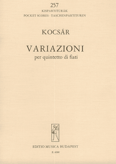 Variazioni für Bläserquintett