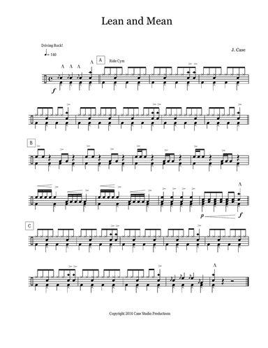 Tasty Morsels Drumset Solos