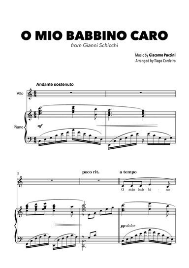 O Mio Babbino Caro