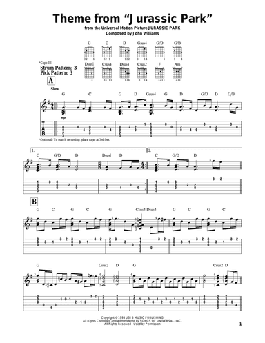 Theme From Jurassic Park