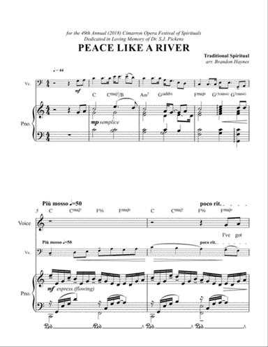Peace Like A River