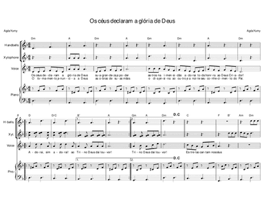 Os céus declaram a Glória de Deus