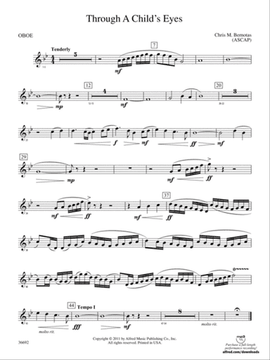 Through a Child's Eyes: Oboe