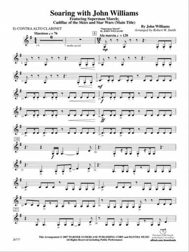 Soaring with John Williams: E-flat Contra-Alto Clarinet