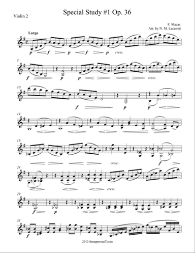 Etude #1 Op. 36
