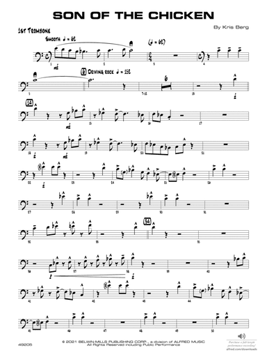 Son of the Chicken: 1st Trombone
