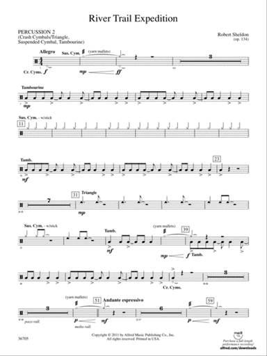 River Trail Expedition: 2nd Percussion
