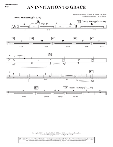 An Invitation To Grace - Bass Trombone/Tuba