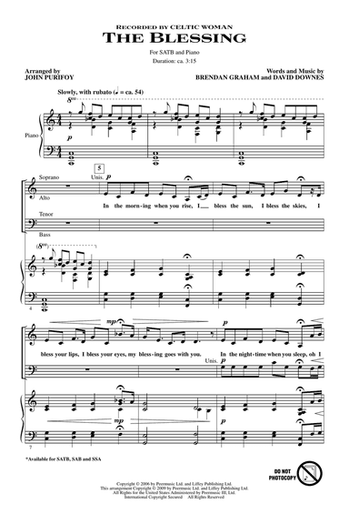 The Blessing (arr. John Purifoy)
