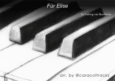 Timeless Elegance: Für Elise Easy Piano Sheet Music PDF