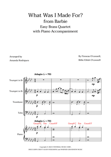 What Was I Made For?