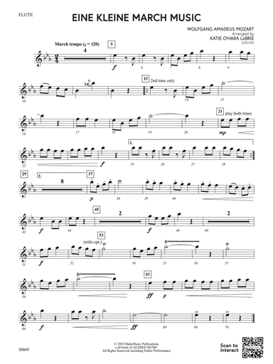 Eine Kleine March Music: Flute