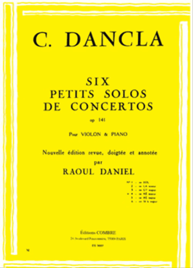 Petit solo de concerto Op. 141 No. 4 en Re min.