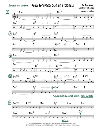 You Stepped Out Of A Dream