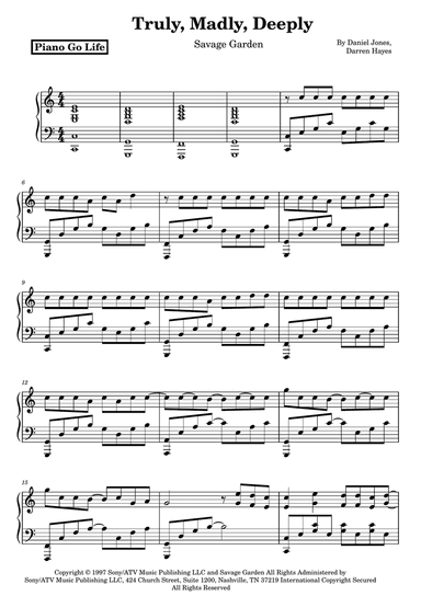 Truly, Madly, Deeply