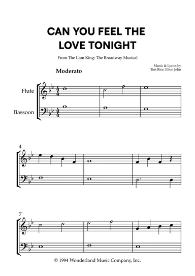 Can You Feel The Love Tonight