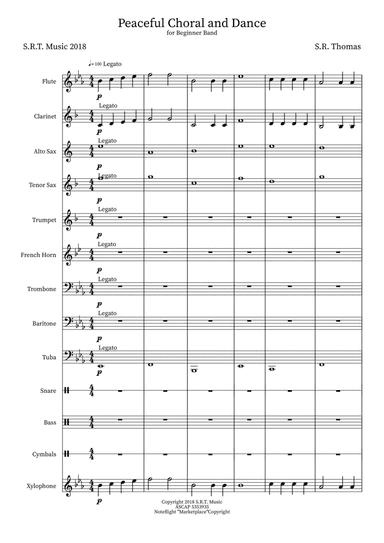 Peaceful Choral and Dance