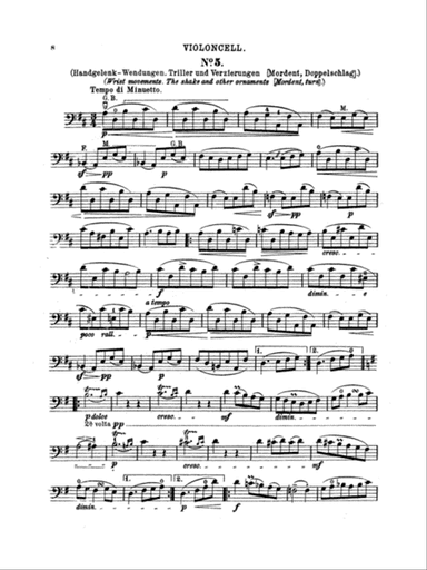 Grützmacher: Etudes, Op. 72