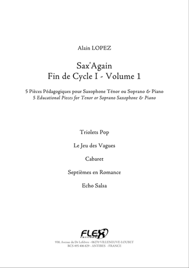 Sax'Again - End of Cycle I - Volume 1