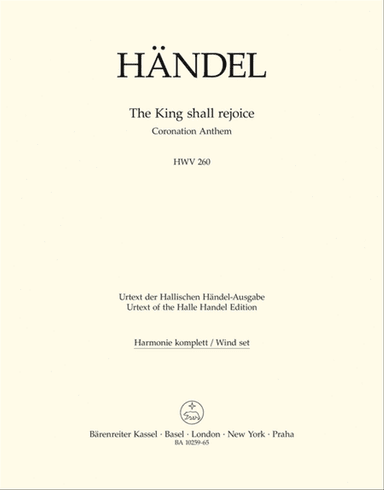 The King shall rejoice HWV 260