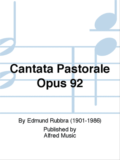 Cantata Pastorale Opus 92