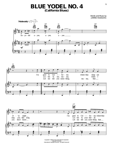 Blue Yodel No. 4 (California Blues)