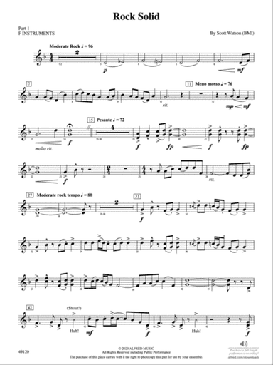 Rock Solid: Part 1 - F Instruments