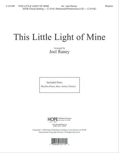 This Little Light of Mine
