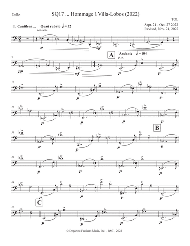 SQ17 ... Hommage Ă  Villa-Lobos (2022)