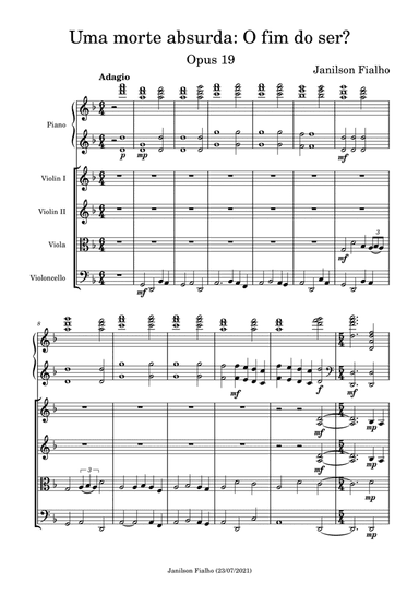 Uma morte Absurda: O fim do ser?