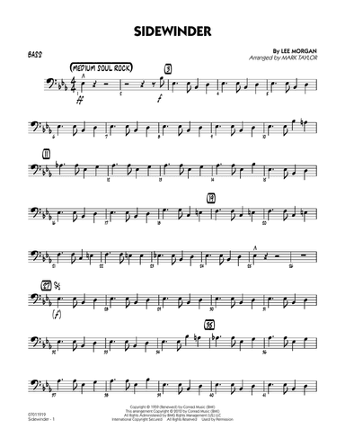 Sidewinder - Bass