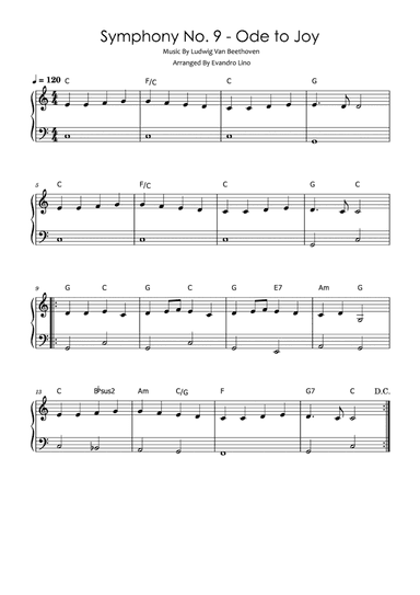 Symphony No. 9 - Ode to Joy