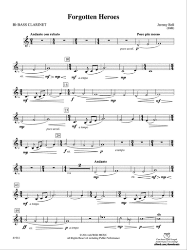 Forgotten Heroes: B-flat Bass Clarinet