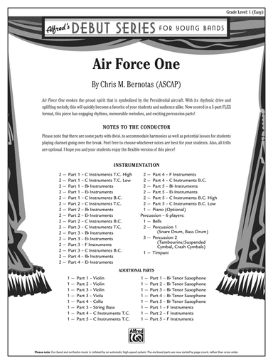 Air Force One: Score