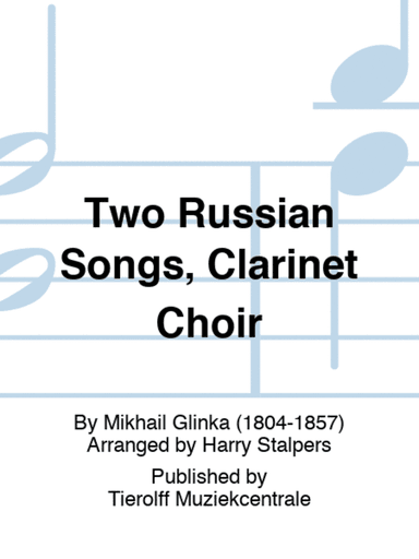 Two Russian Songs, Clarinet ensemble