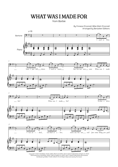 What Was I Made For?