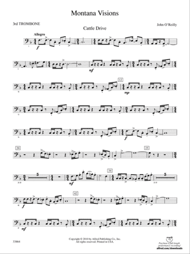Montana Visions: 3rd Trombone