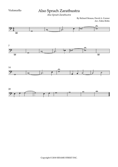 Also Sprach Zarathustra