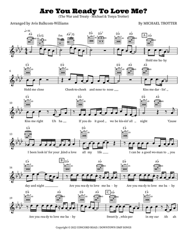 Are You Ready To Love Me?