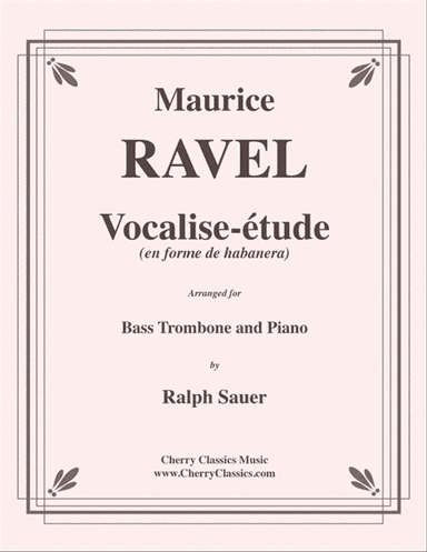 Vocalise-etude for Bass Trombone & Piano